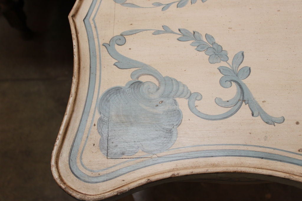 French Painted Side Table 2