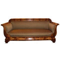 19th C. American Empire Sofa