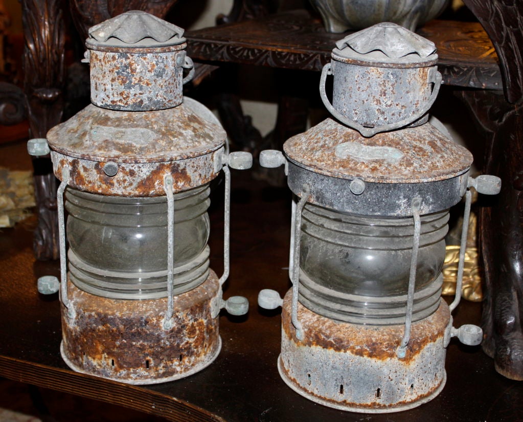 Pair of Nautical Sconces C. 1900's