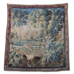 18th Century Verdure Flemish Tapestry