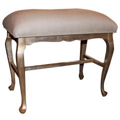 Petite Borghese Finished Bench in Belgium Linen