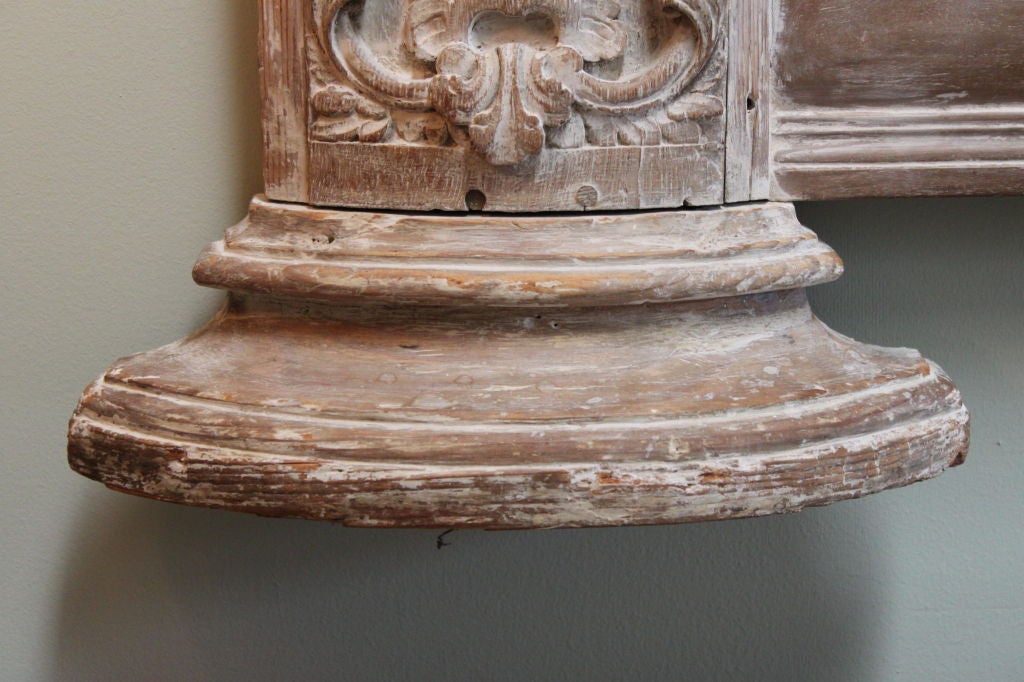 Carved Italian Architectural Mirror, circa 1900s 1