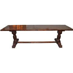 Carved Italian Refractory Table C. 1900's