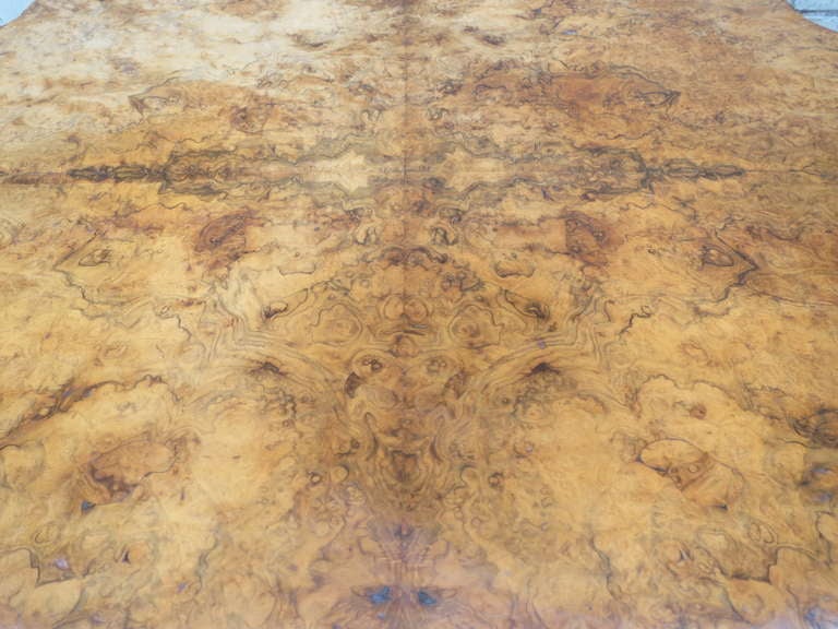 19th C. French Burl Walnut Table 3