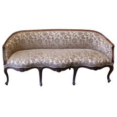 18th C. Carved Italian Settee