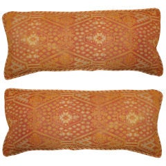 Pair of Vintage Textile Pillows C. 1900's