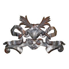 Carved Silver Gilt Architectural Piece C. 1900's
