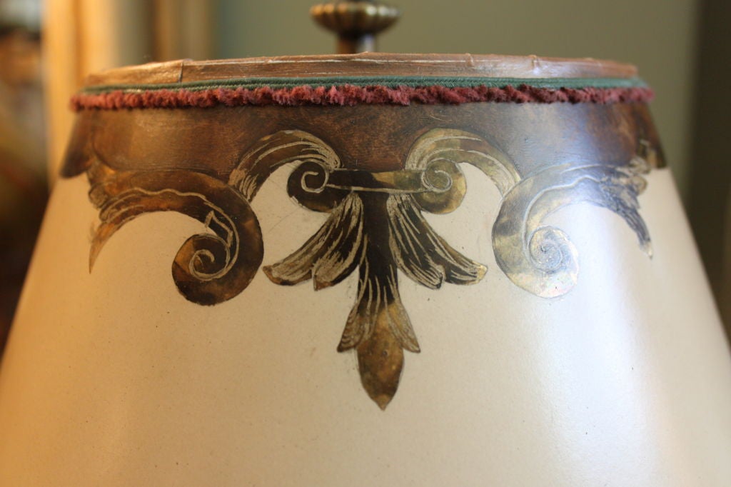 antique monkey lamp