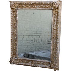 Grand 19th Century Carved Gilt Wood Italian Mirror