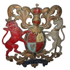Antique Italian Family Crest Early 1900's