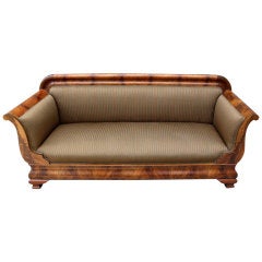 Antique 19th C. American Empire Sofa