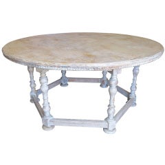 Italian Painted Dining Table C. 1930
s