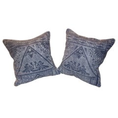 Pair of Vintage Batik Pillows