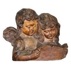 Charming Italian Figural Carving C. 1920's