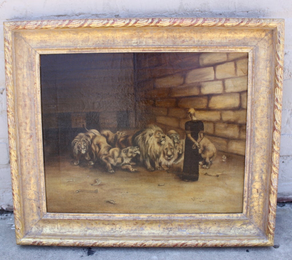 Other Oil Painting of Daniel with Lions