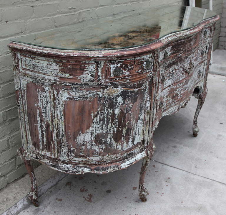 Other 19th Century French Painted Sideboard