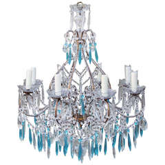 Italian Crystal Beaded Chandelier 3