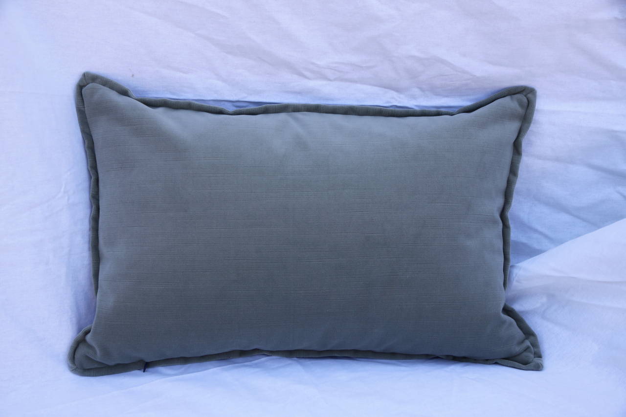 20th Century Pair of Vintage Italian Fortuny Pillows