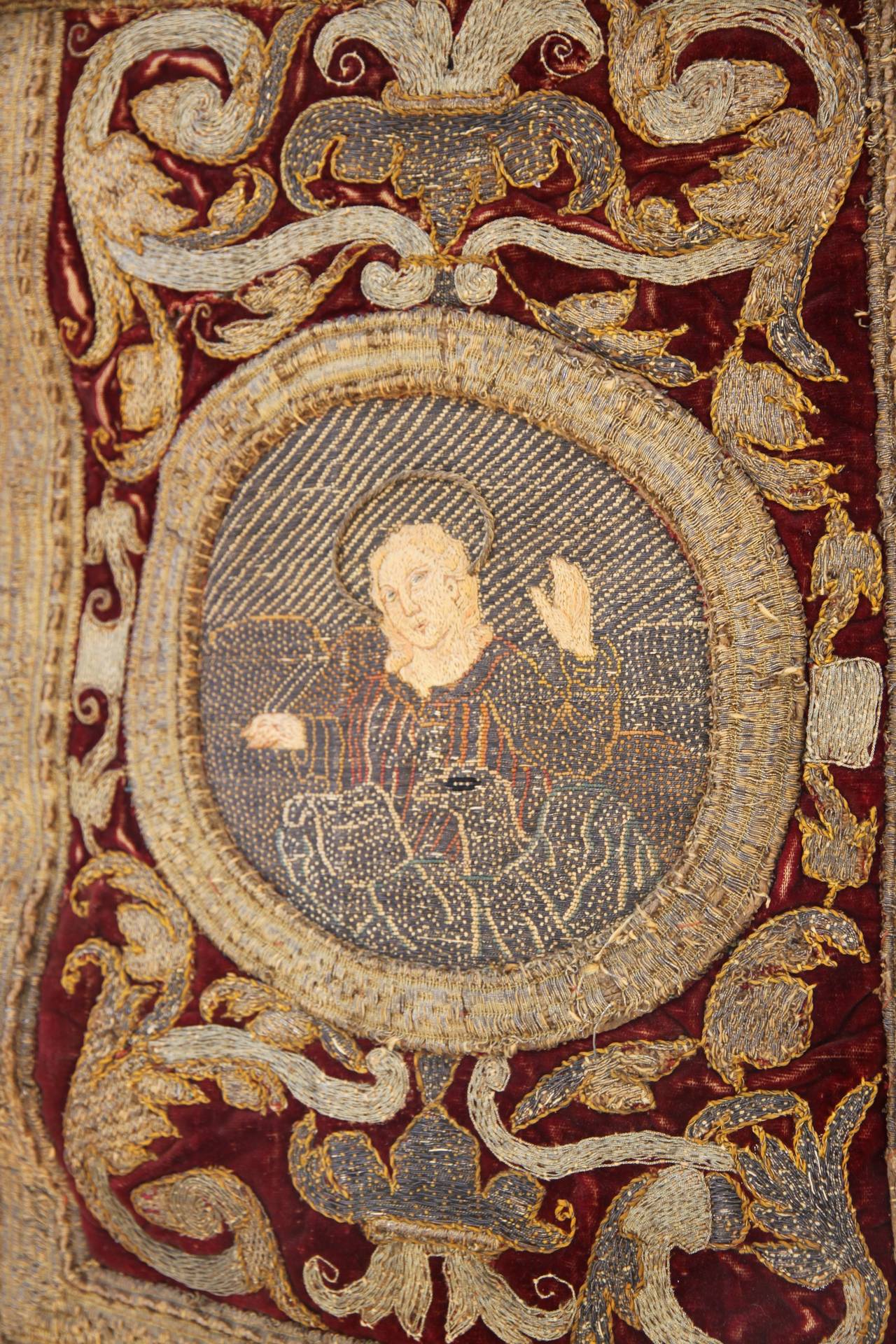 17th Century Italian Embroidered Textile 2