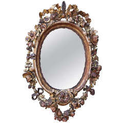 19th Century Carved Giltwood Mirror