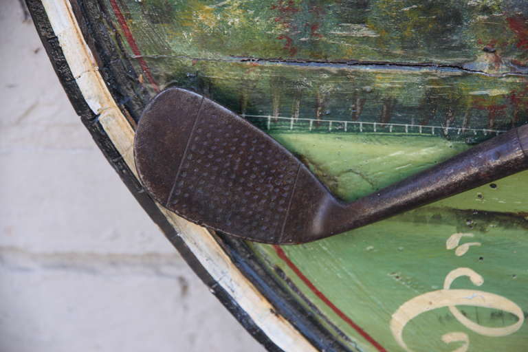 19th Century Painted Golf Sign 2