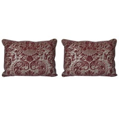 Vintage Pair of Caravaggio Fortuny Pillows