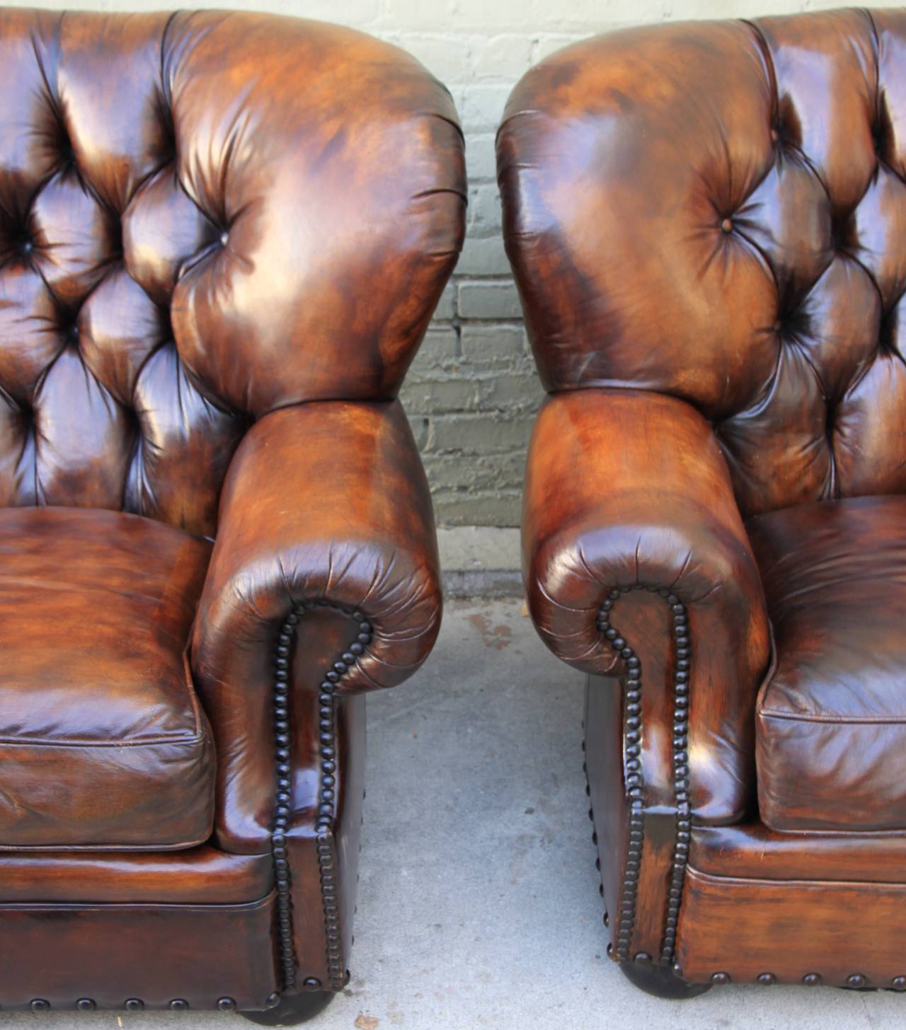 drexel heritage leather chair
