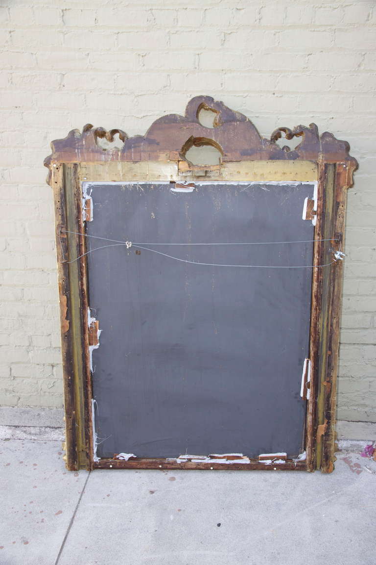 19th Century French Giltwood Rococo Style Mirror 2