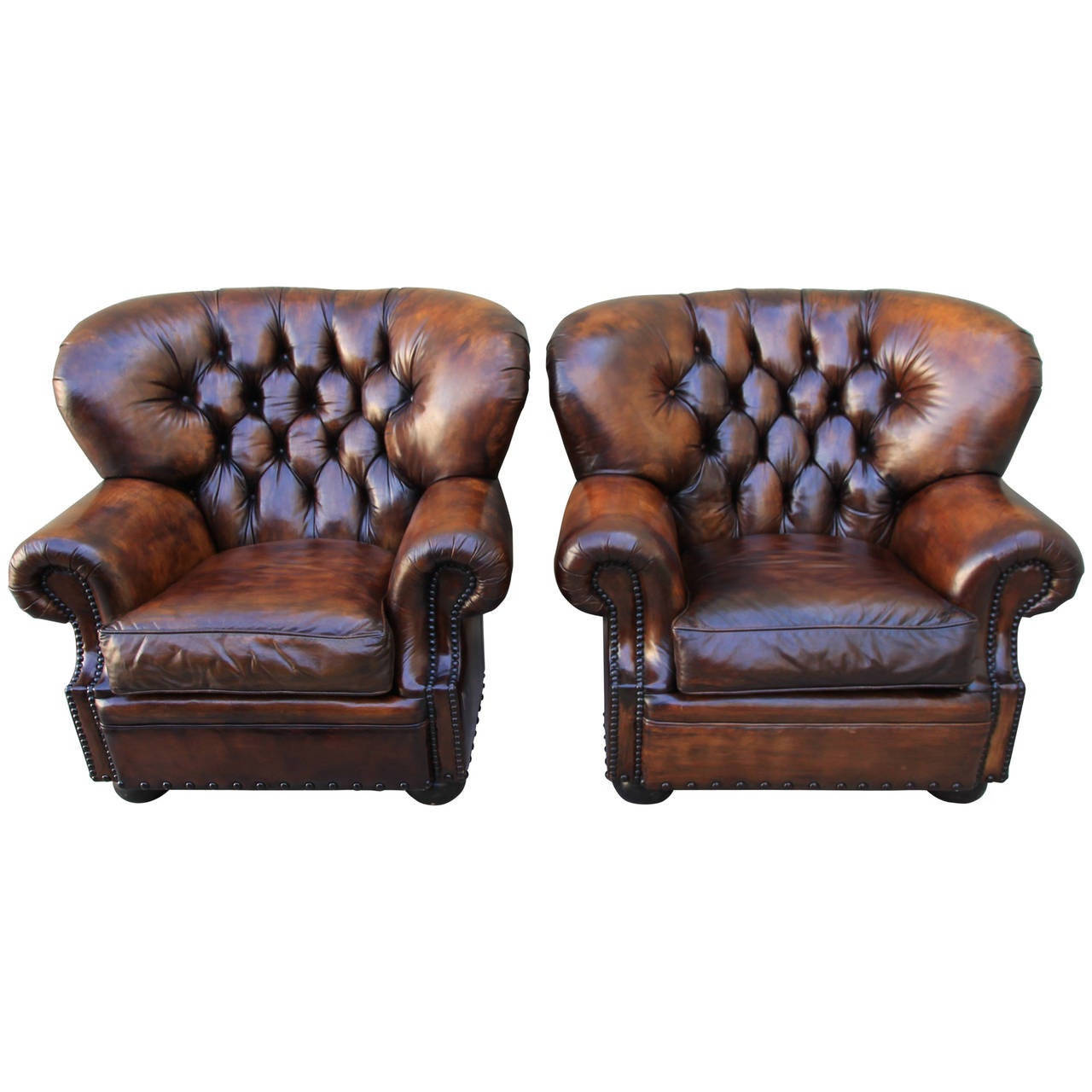 Pair of Drexel Heritage Armchairs Made for Lillian August at 1stDibs