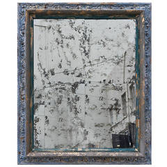 Antique 19th Century Monumental French Painted Mirror