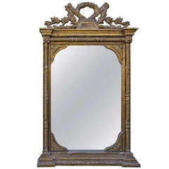 Grand French Giltwood Mirror