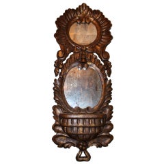 Carved Giltwood Mirror C. 1940's