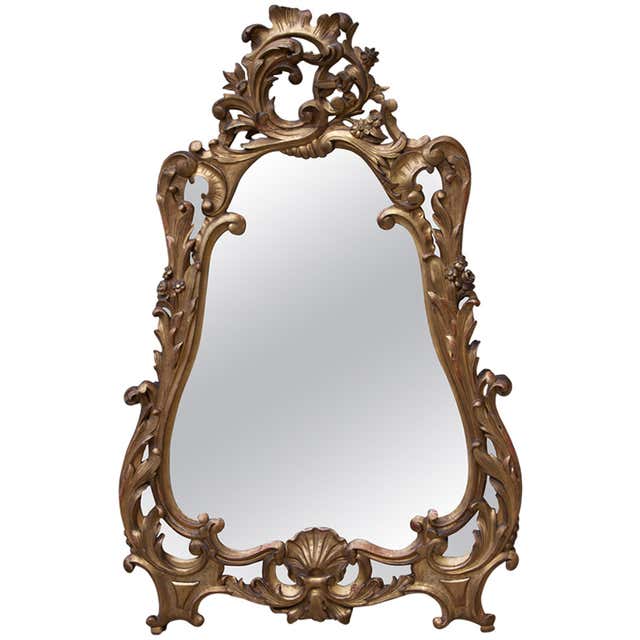 Large Rococo Style Mirror For Sale at 1stDibs | arched garden mirror