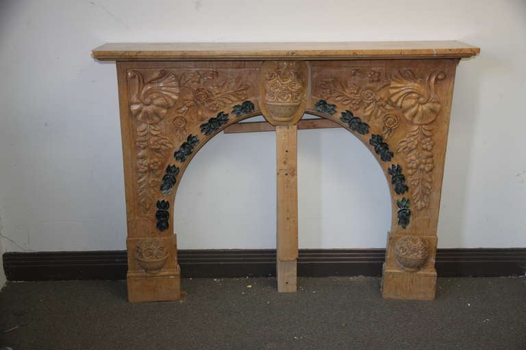 French Marble Fireplace Surround