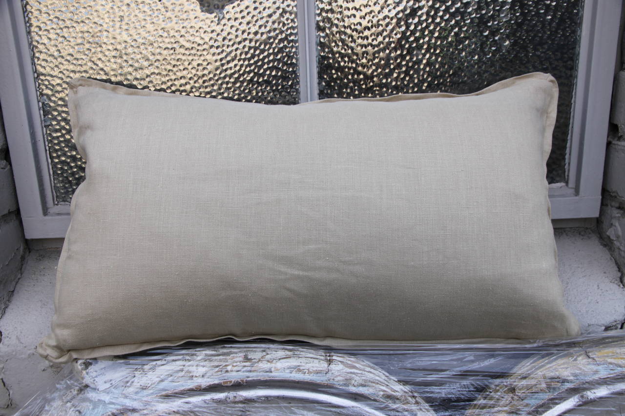 20th Century Pair of Custom Fortuny Textile Pillows