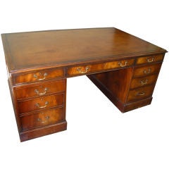 English Partner
s Desk circa 1900