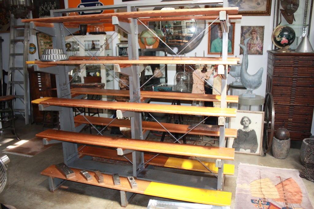 Great Industrial Shelving Unit