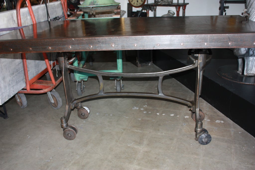 Ultimate Printers  or Drafting Work Table For Sale 1