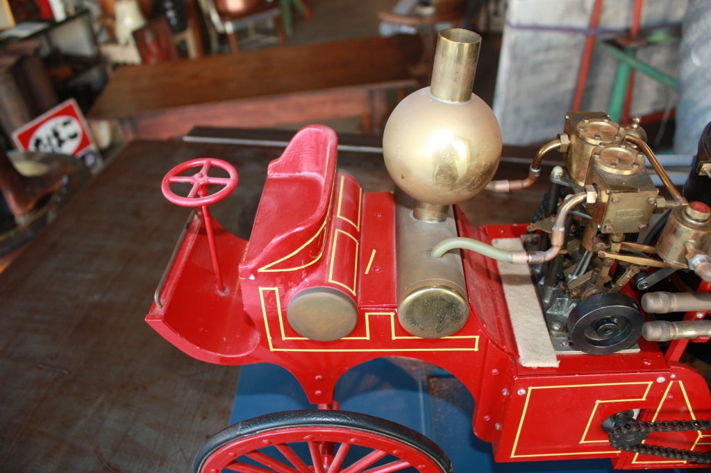 American Model Steam Driven Fire Engine For Sale