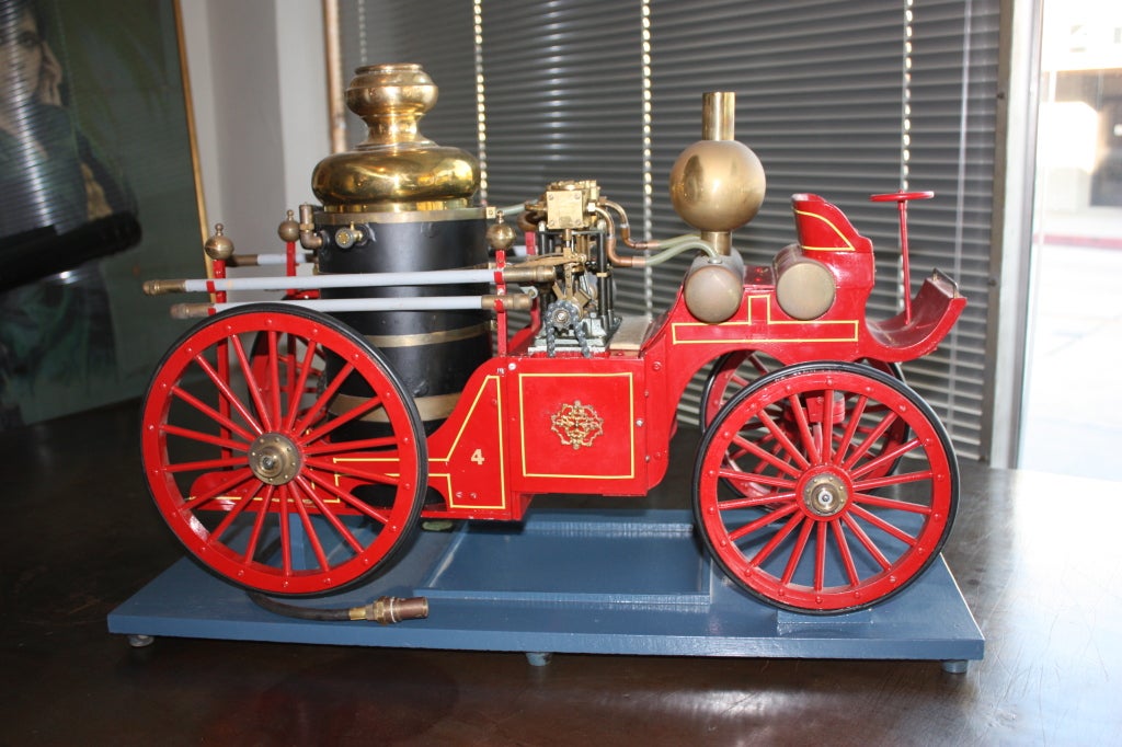 Model Steam Driven Fire Engine For Sale 1