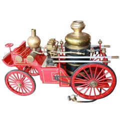 Retro Model Steam Driven Fire Engine