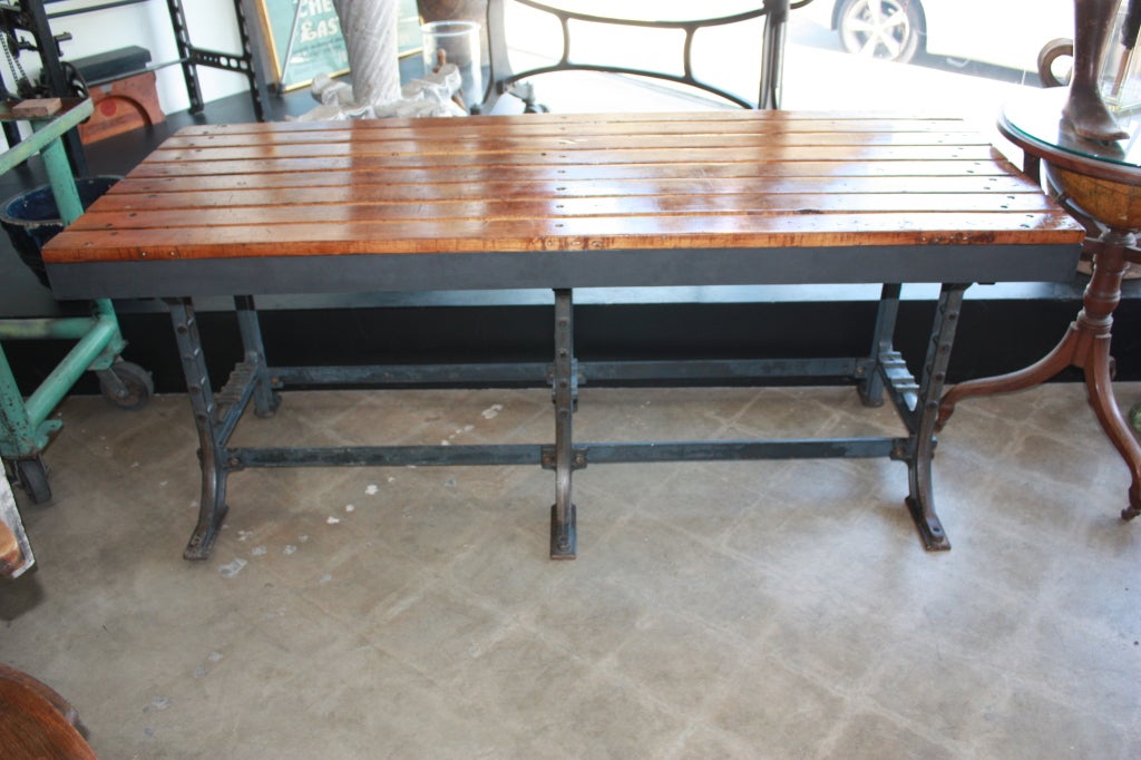 20th Century Amazing Legs Work or Console Table For Sale