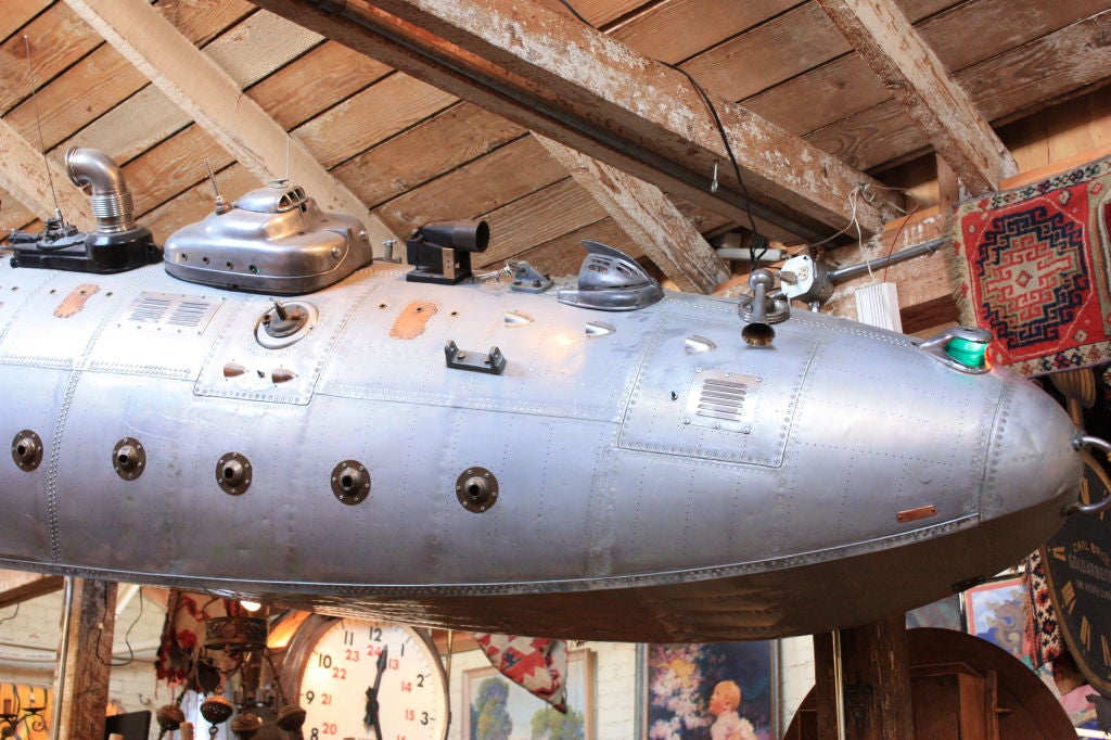 Massive Artist Made Fantasy Submarine In Good Condition In Pasadena, CA