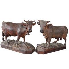 The Best Black Forrest Cow  Carvings
