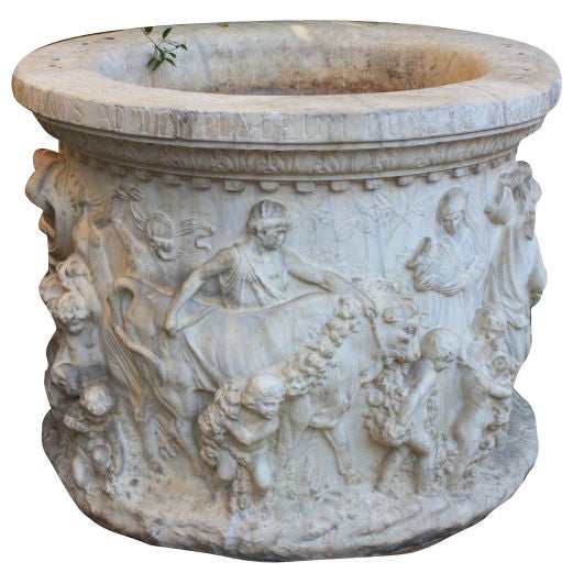 The Very Best Italianate Marble Wellhead