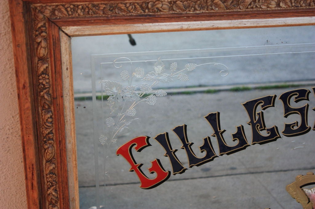 Large Pub Mirror 1