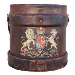 Old Leather Possibly Fire Bucket