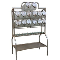 Confectioners Rack of Jars