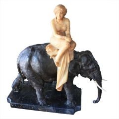 Large Orientalist Bronze