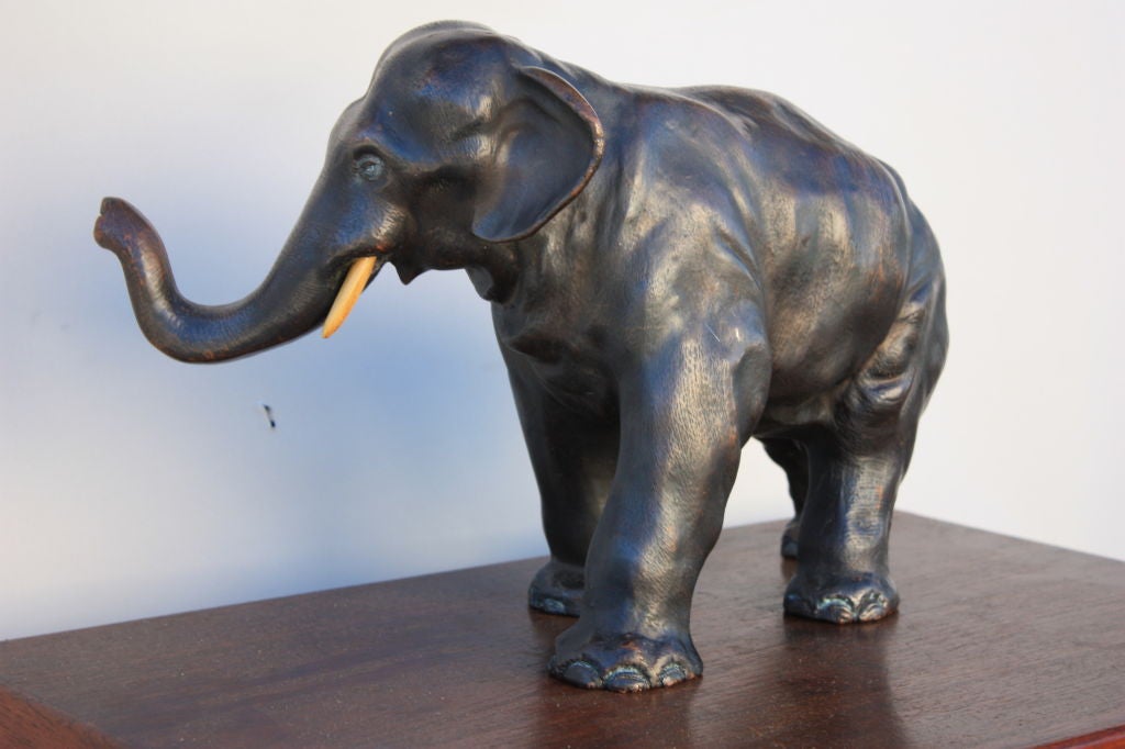 Copper Clad Elephant In Good Condition In Pasadena, CA